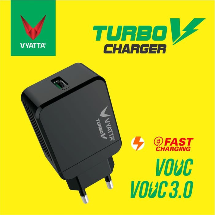 VYATTA TURBO V Fast Charger - VOOC 3.0 RealMe & Oppo