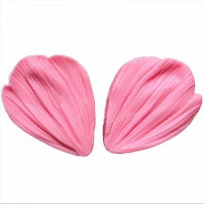 Deep Texture Silicone Mold - Cosmos Flower Petal (2pcs)