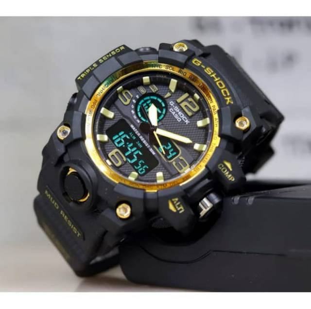 G SHOCK CASIO SPORT PRIA DUAL TIME SEMUA FITUR AKTIF DAN TAHAN AIR