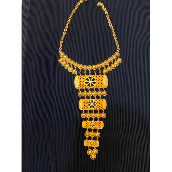 kalung dubai lapis emas