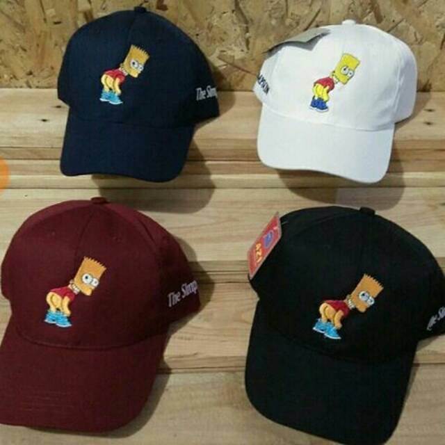 Topi Fashion Pria Wanita / Baseball Caps The Simpsons