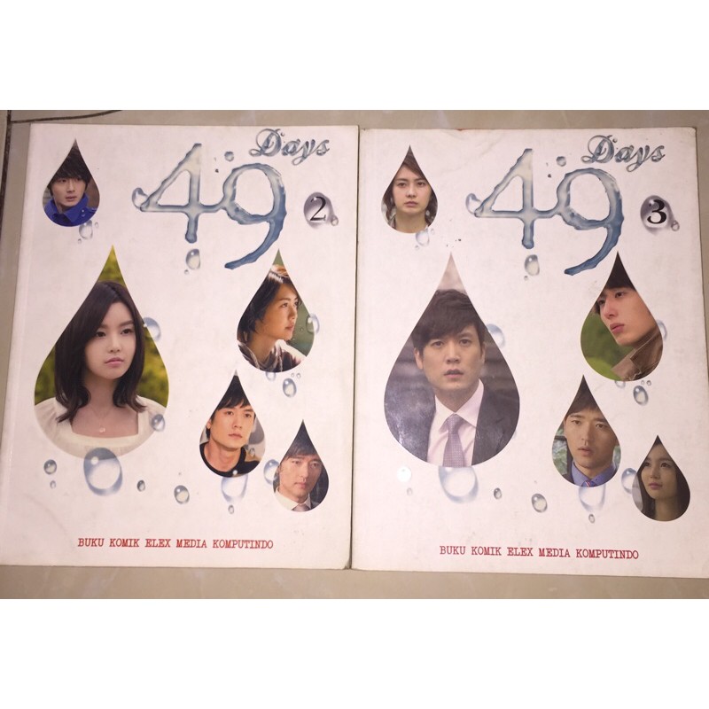 [PRELOVED] Buku Komik Drama Korea 49 Days Part 2 dan Part 3