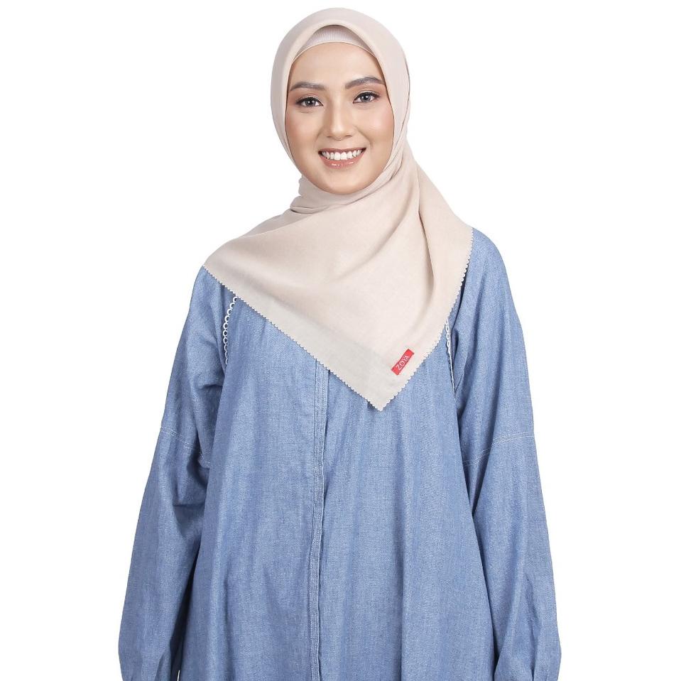 (SALE) Zoya Scarf Kerudung Hijab Segiempat Kaleya Scarf