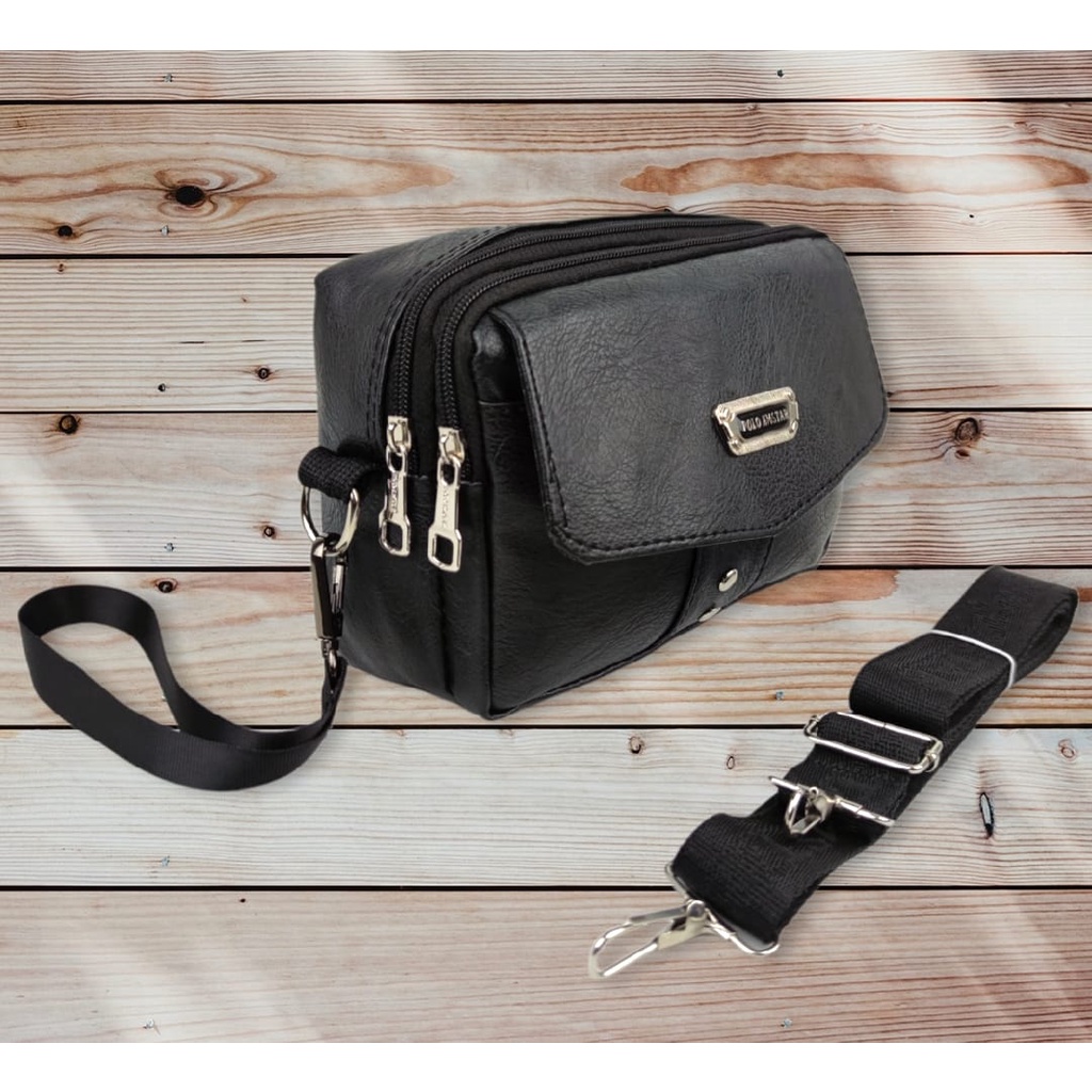 Clutch Bag Hand Bag Tas Tangan Tas Selempang Pria dan Wanita Anti Air POLO AMSTAR