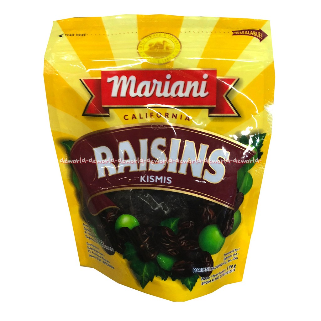 Mariani California Raisins Kismis 170 gram Buah Kismis Kering Raisin