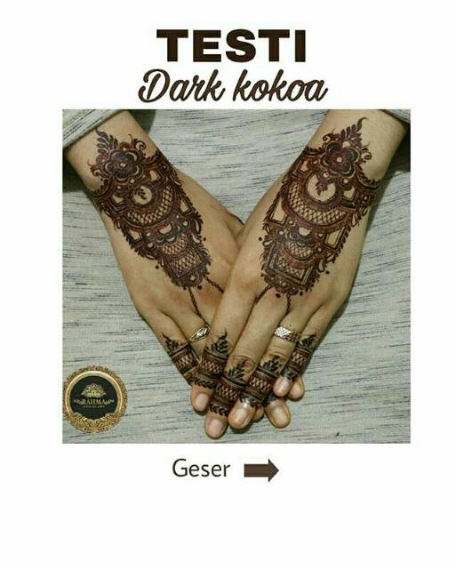 ROSELLA DARK BROWN , HENNA INSTAN HENNA COKLAT BEST QUALITY