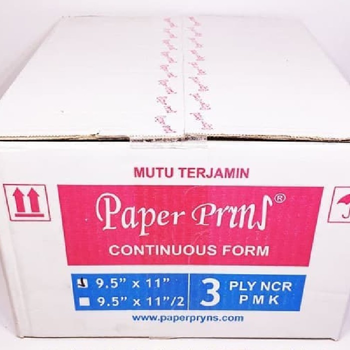 

CONTINUOUS FORM 9,5 X 11 3PLY PAPERPRYRNS