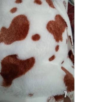 ➨ Kain bulu rasfur 10mm motif cheetah pelangi loreng zebra jerapah sapi hewan ➫