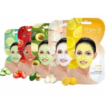 ^ KYRA ^ Ovale Facial Mask Masker Wajah Kemasan Sachet - Netto 15 gr