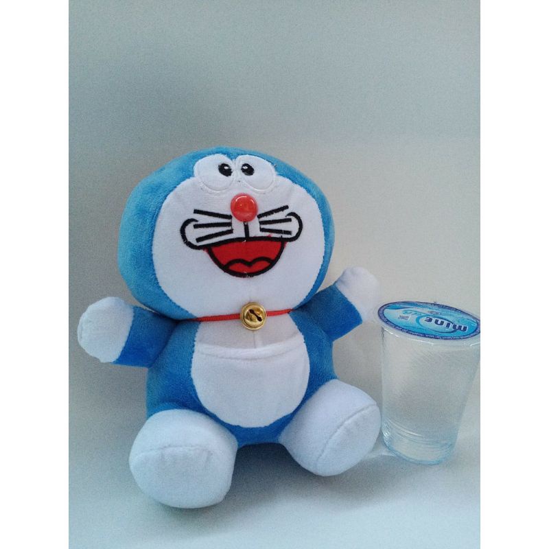 0boneka Doraemon Velboa Lucu SNI Boneka Emon karakter