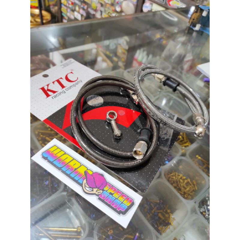 Selang Rem Kabel Rem KTC Racing Original Ukuran 92 75 45 Universal