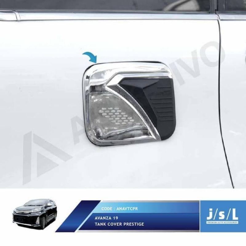 BUNDLING Tank Cover Outer Handle Chrome Avanza 2019