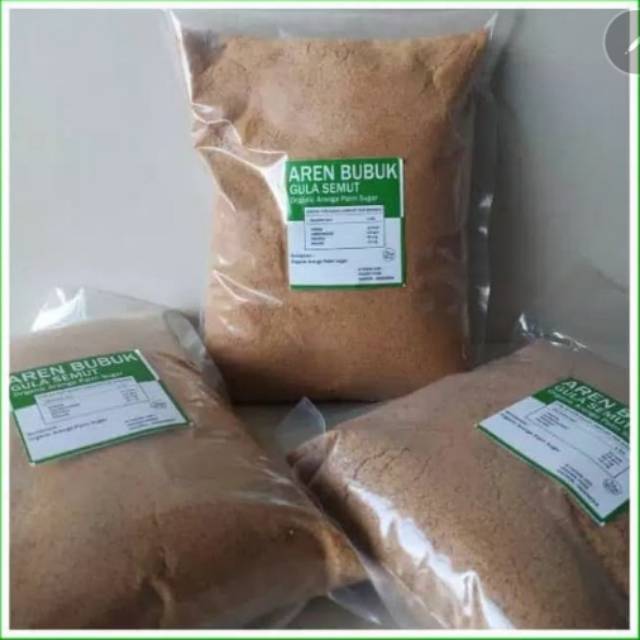 

GULA AREN BUBUK ORGANIK GULA SEMUT PALM SUGAR 1kg 1 kg murah