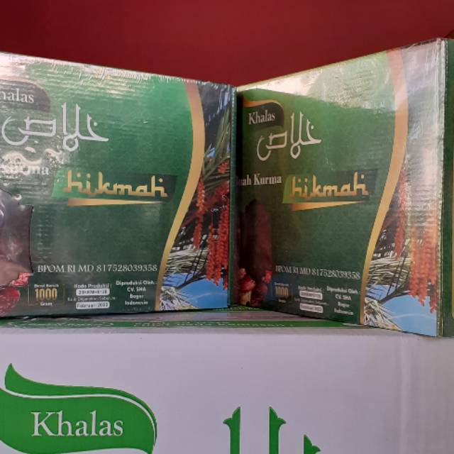 

Kurma khalas 500gram, 900gram, 1kg