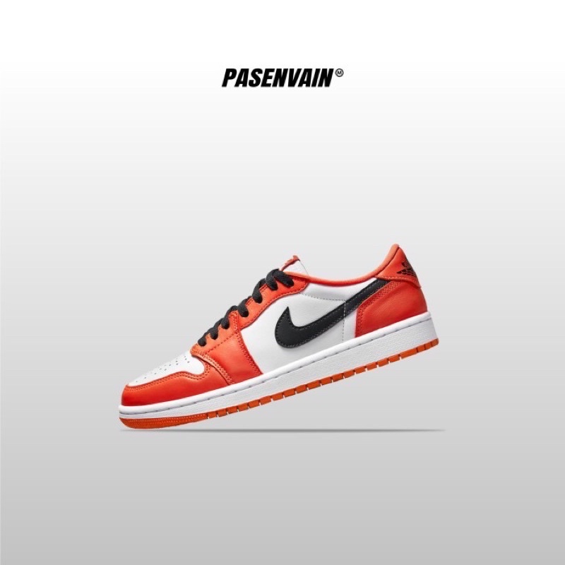 Air Jordan 1 Low OG Orange 100% Original