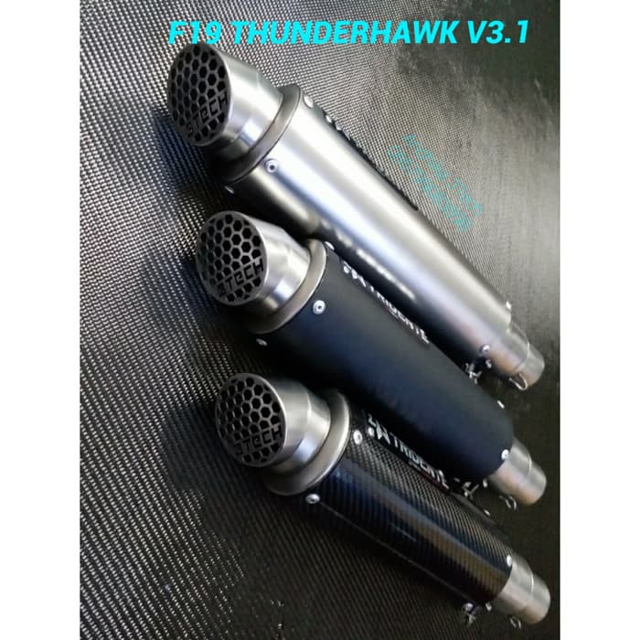 Knalpot 3 Suara "Tridente" by 3Tech Racing Evolution for 150cc