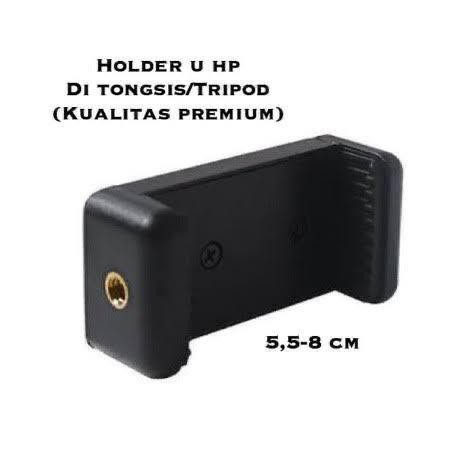 Holder Go Pro Holder U Tripod Holder 55 - 85mm Holder Kwalitas Premium