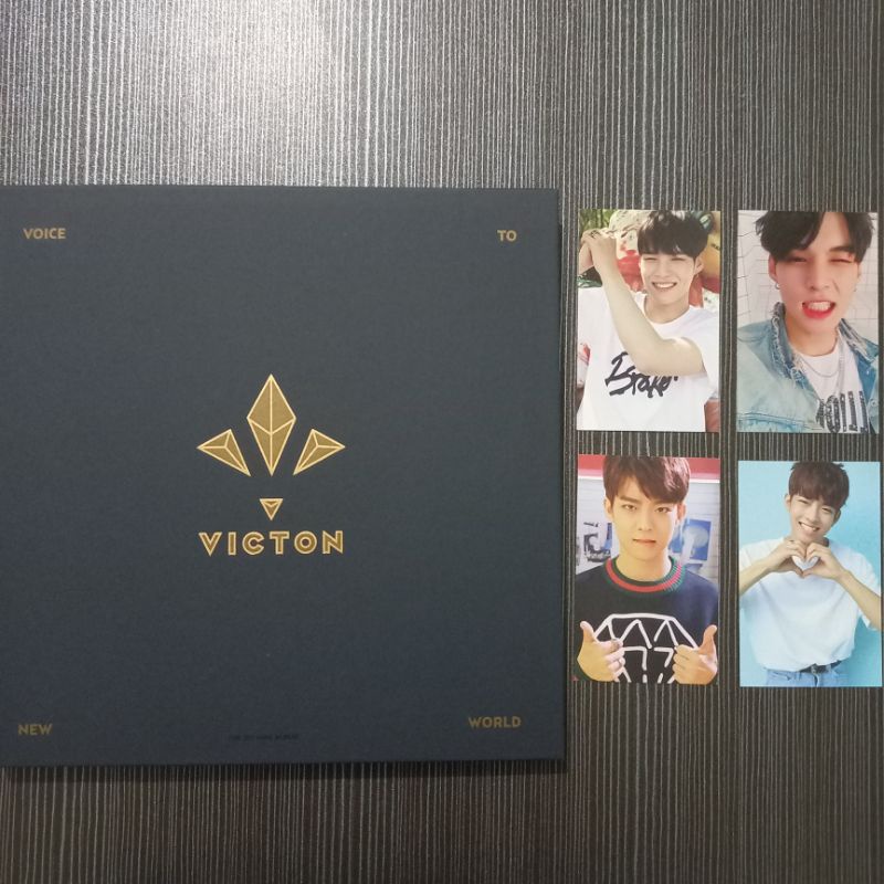 Victon 1st Mini Album - Voice To New World (Sejun + Subin set)