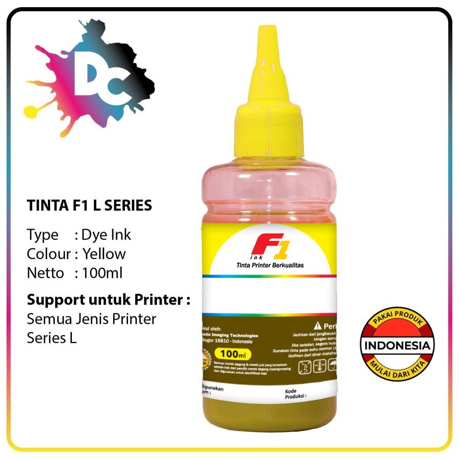 Tinta Refill  Dye L Series F1 Ink 100ml