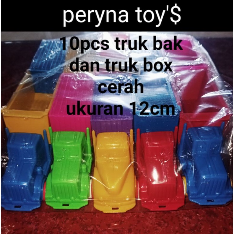 Mainan anak truk keren/truk box dan bak