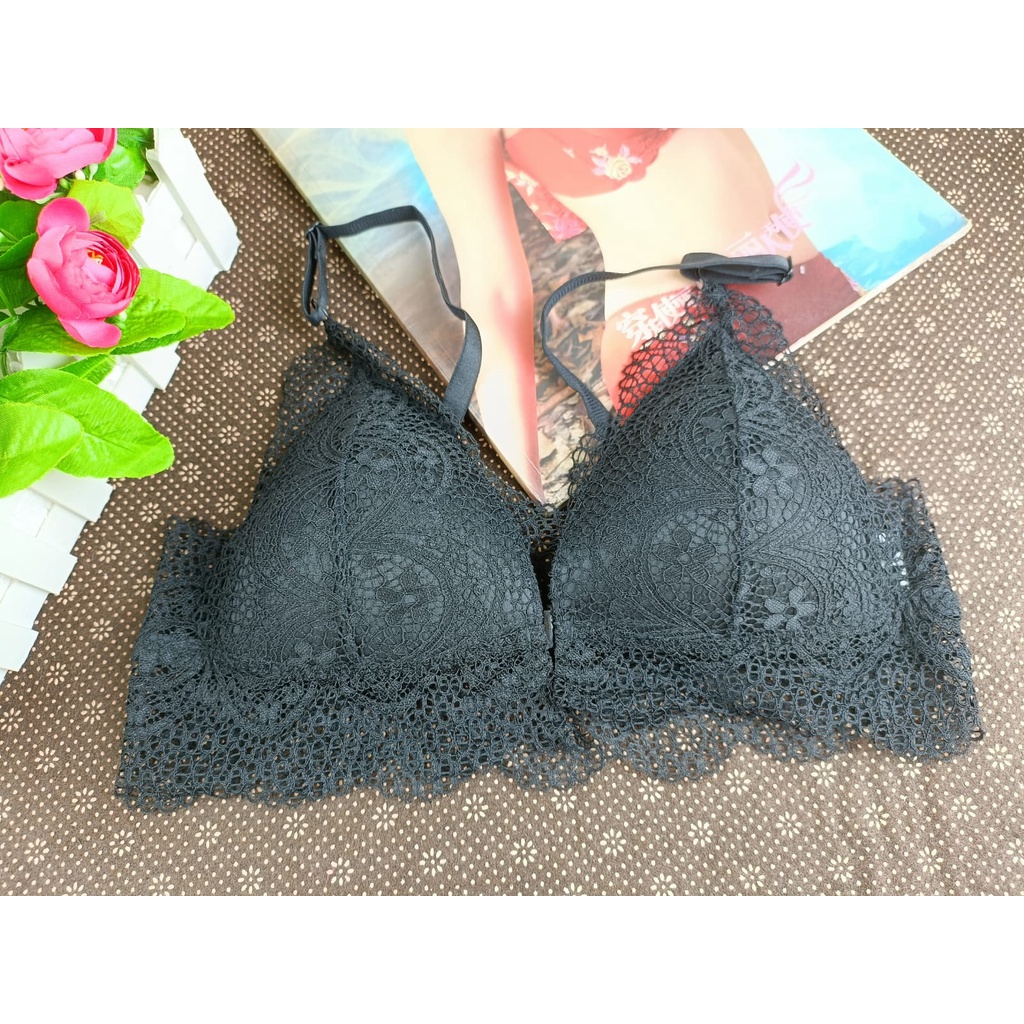 BRA/ BH WANITA BUSA tipis Renda BW-1102# Tidak ada kawat