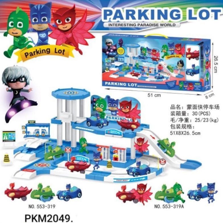 Parkir lot / track mobil mainan anak