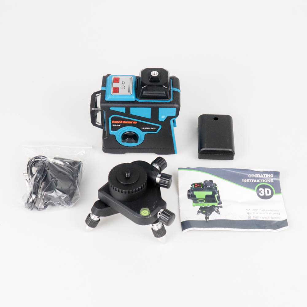 PROMO Mesin Self Leveling 12 Line Laser 3D High-precision - 3D-12 Taffware Hilda laser level leveling siku laser laser tukang bangunan laser bangunan laser siku untuk bangunan laser keramik laser pasang keramik U7OT09GR U7OT09BL