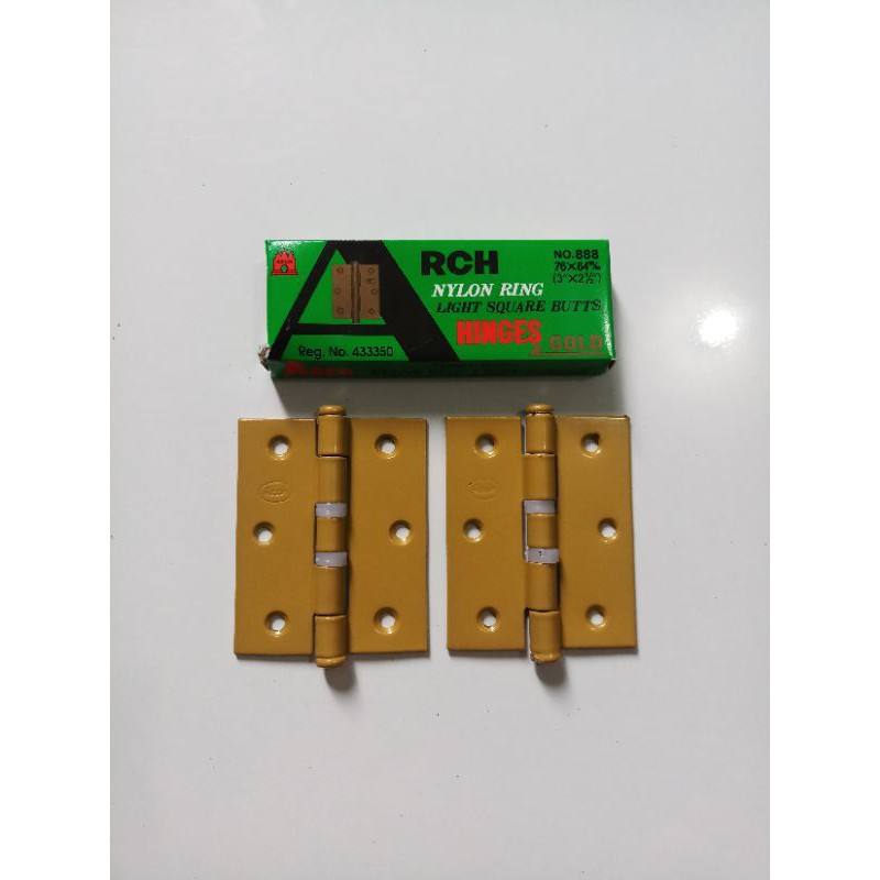 Engsel Nylon ARCH Asli 3inci Gold Pintu Aluminium Jendela Kupu-kupu