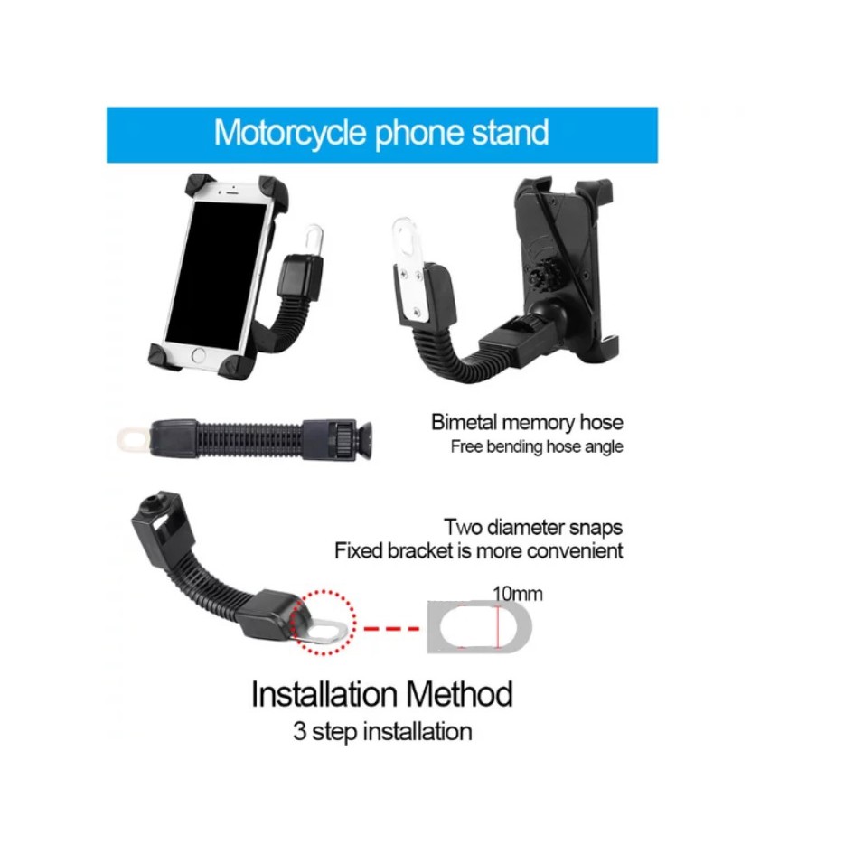 Phone holder Motor 360 degree rotation