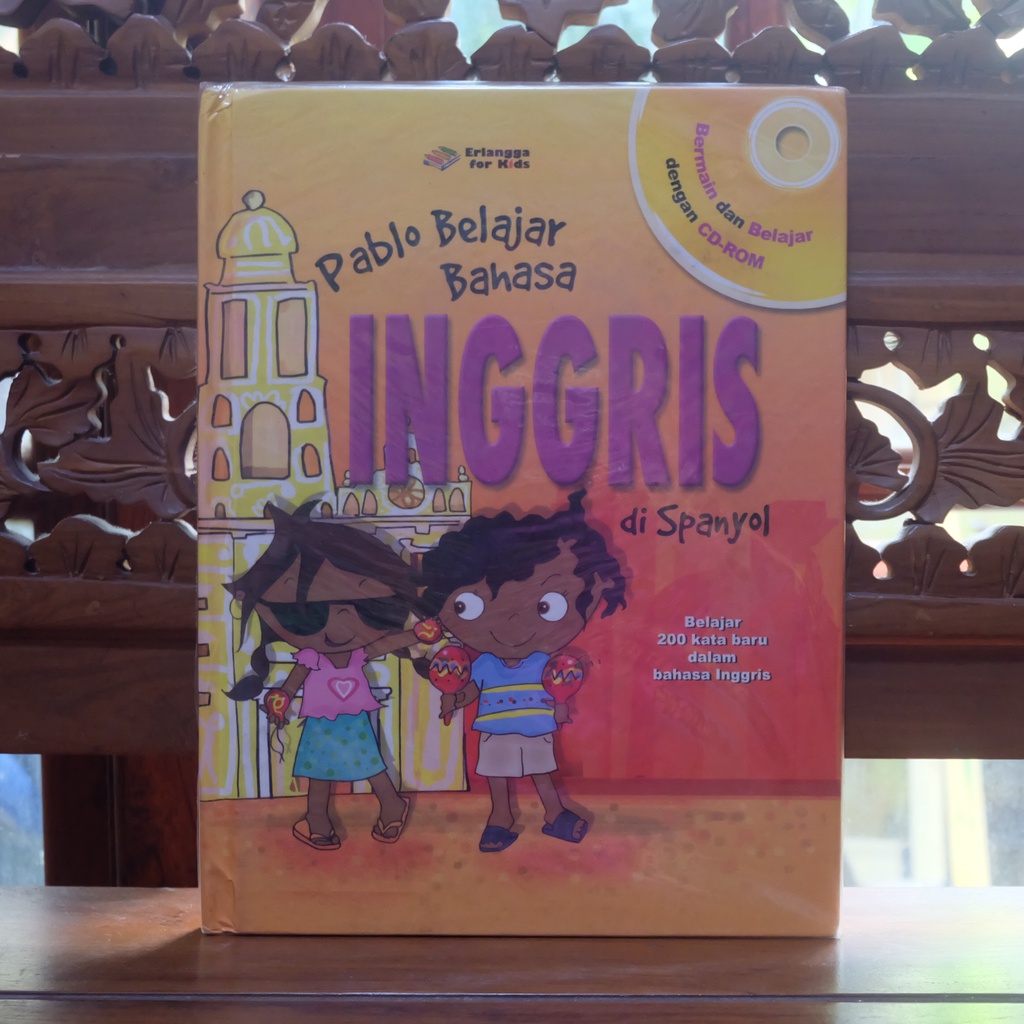 EFK PABLO BELAJAR BAHASA INGGRIS - Buku Bacaan Anak Belajar 200 Kata Baru Bahasa Inggris