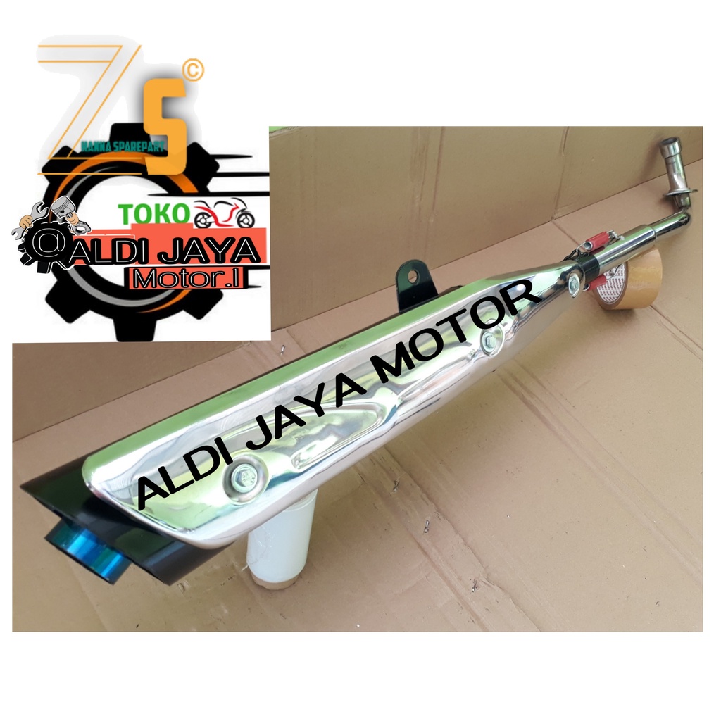 Knalpot Racing Honda Revo LAMA Tipe Tsukigi