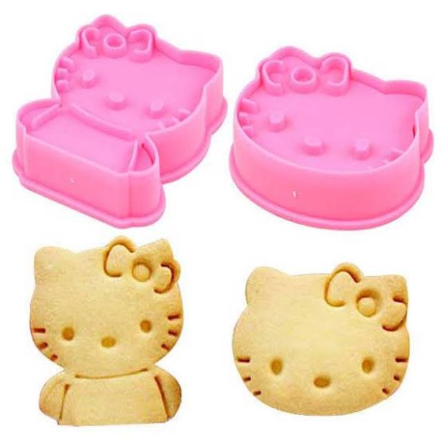 Istana Baking Cetakan Kue Kering Cookies Cutter Hello Kitty Set