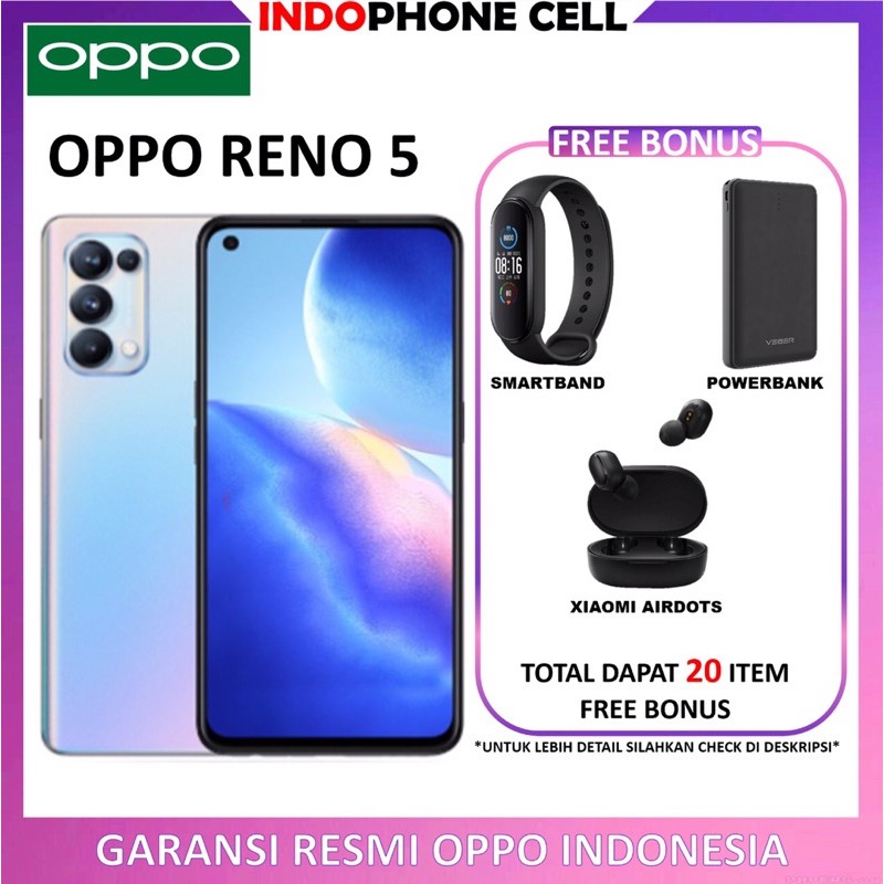 OPPO RENO5 RENO 5 8/128GB GARANSI RESMI