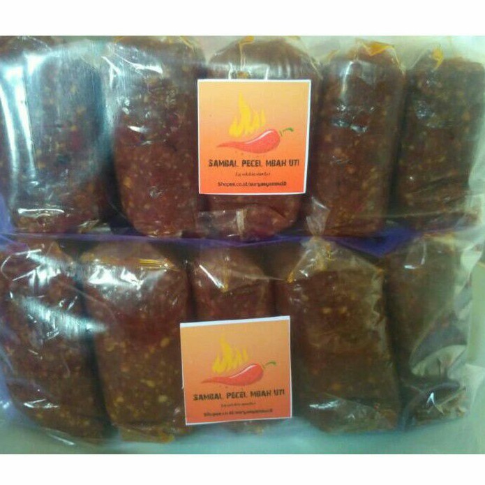 

Sambel pecel "Mbah Uti" asli kediri 500g