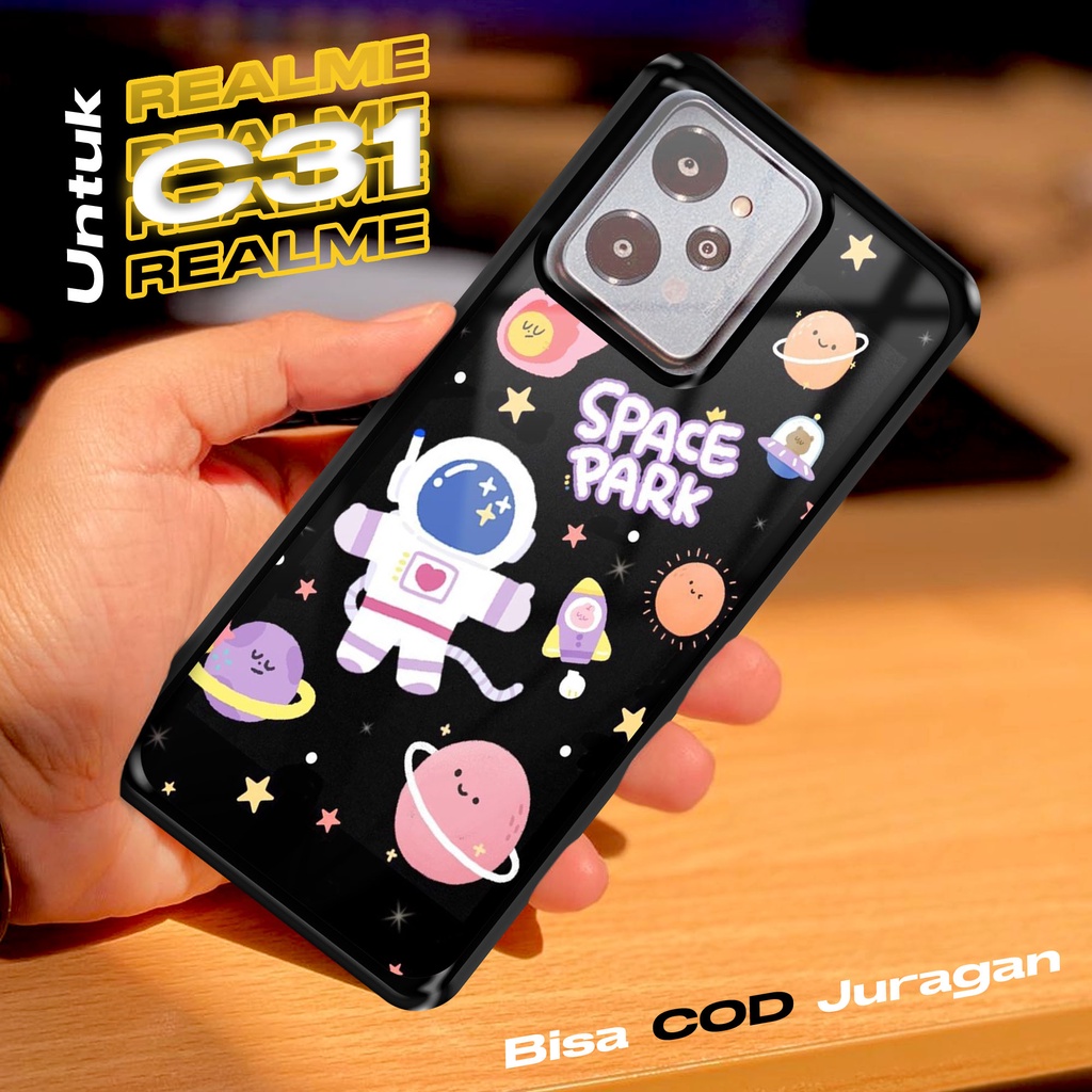 Case Realme C31 - Fashion Case Motif ASTRONOT CUTE - Casing Realme C31 - Case hp Realme C31 - Pelind