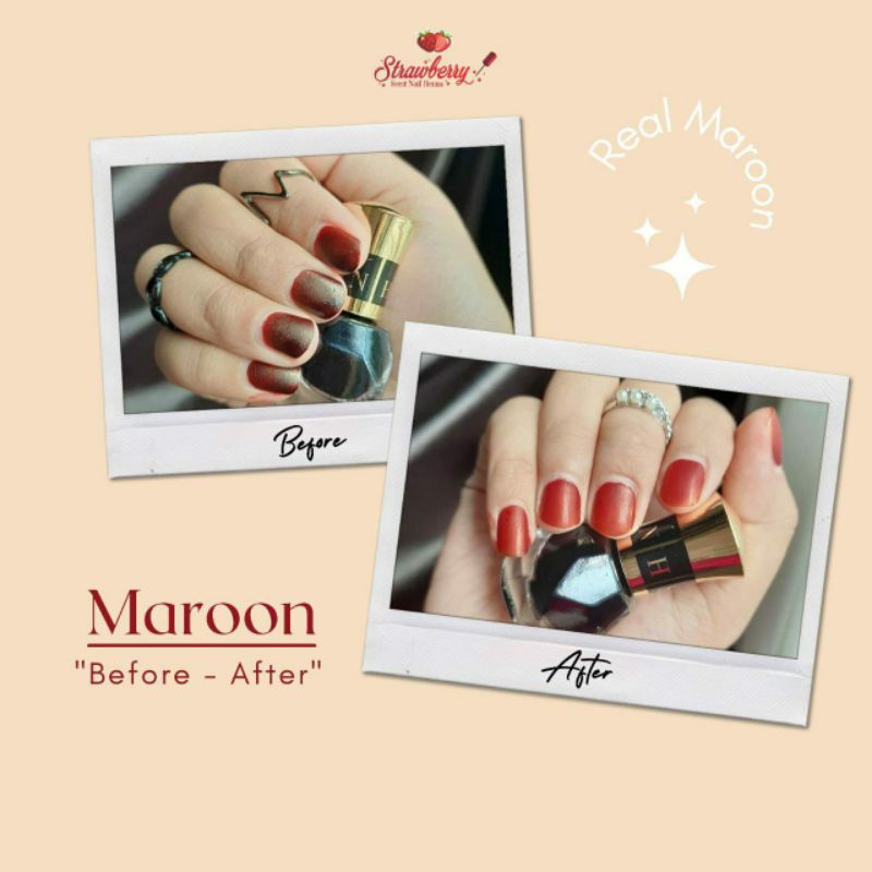 kutek strawberry nail henna original karanganyar