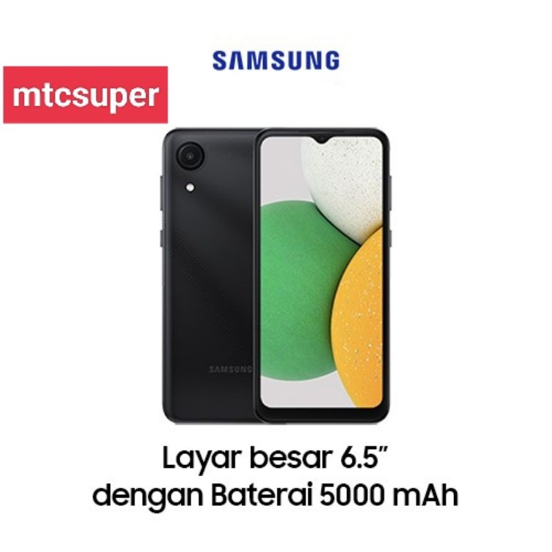 SAMSUNG A03 CORE 2/32 garansi resmi