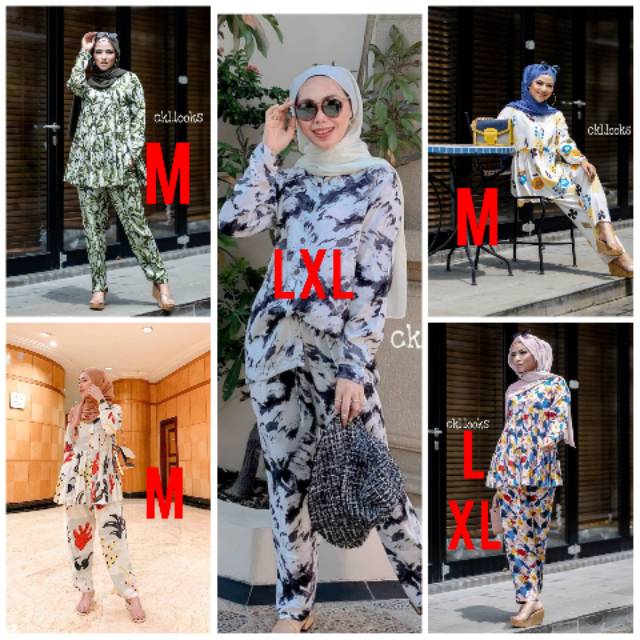 Piyama CKL tasya katuri remember me elif oceana by ckl.looks ckl looks piyama dua dara tiga dara