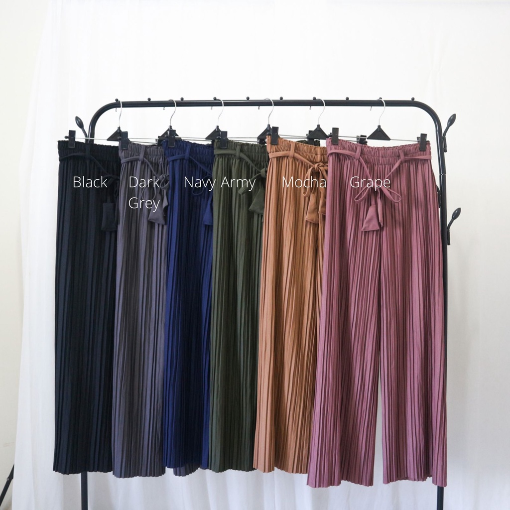 Rana Skirt Rok/Kulot Rample Plisket Kecil-7