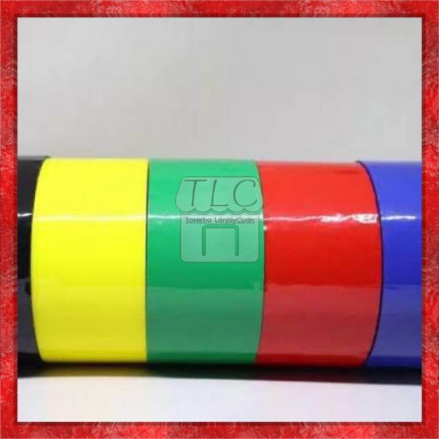 

Lakban OPP 48 mm 50 Yard - Warna Warni