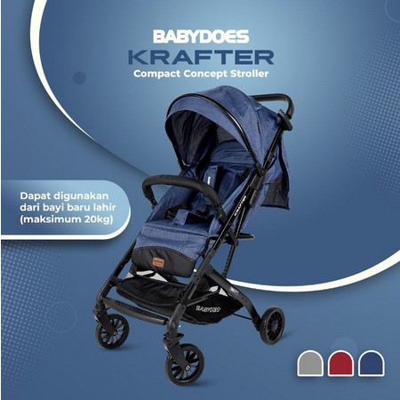 Babydoes CH 2214 Krafter Stroller / Kereta dorong Bayi Makassar