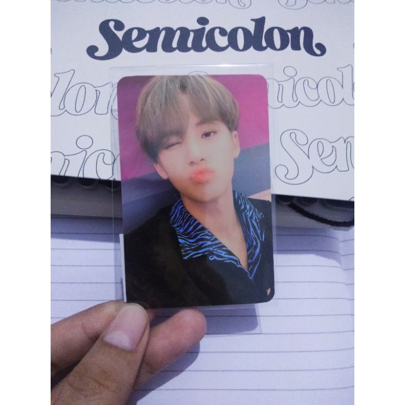 Photocard Benefit Yes24 Mingyu Semicolon