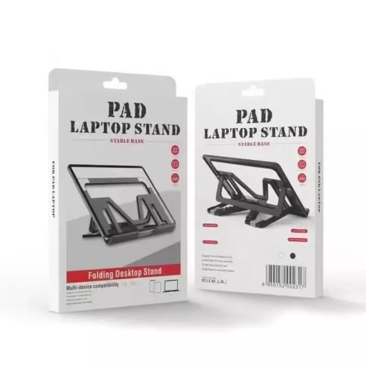 ZM-020 Folding Desktop Stand Portable for Smartphone Tablet &amp; Laptop