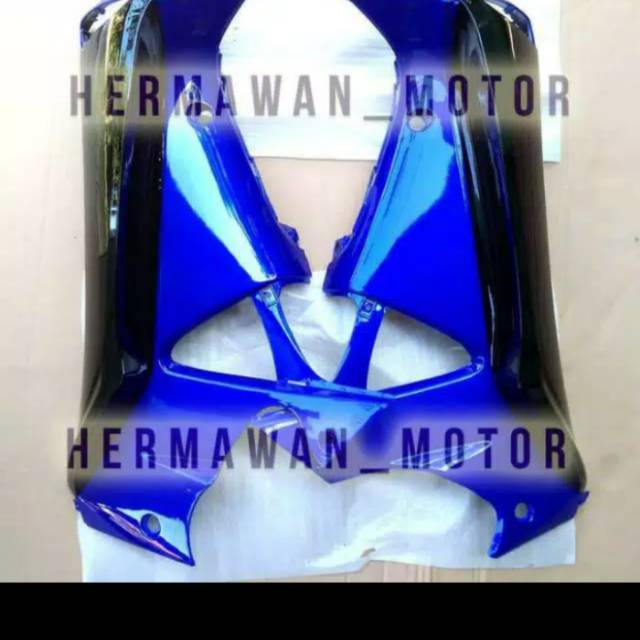 Sayap kanan kiri supra x 125 lama warna biru
