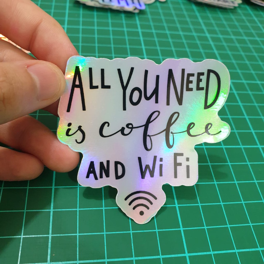 

Sticker Hologram Quotes - PQ001 - Sedang