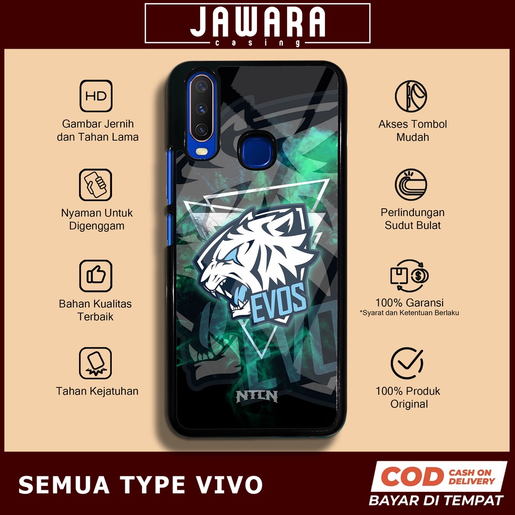 Case Vivo Y12 Y15 Y17 Y12i Y11 Case Hp Vivo Y12 Y15 Y17 Y12i Y11 Premium Glossy Case [EVOS] Jawara C