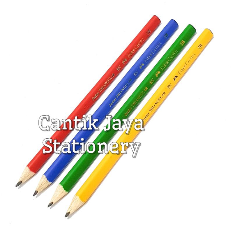 

Pensil Segitiga Faber-Castell Junior Triangle Pencil