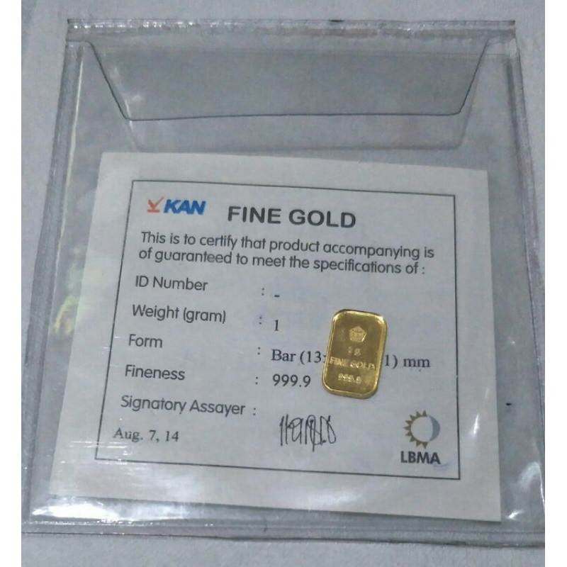 Logam Mulia Antam Retro protrait Retro klasik 1 gram