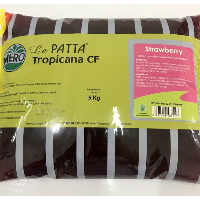 

LE PATTA TROPICANA SELAI / FILLING 5kg