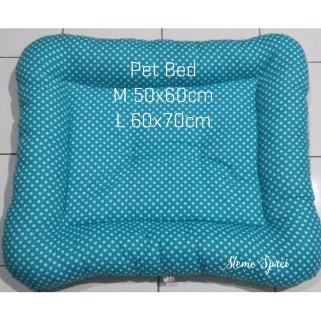 KASUR ANJING KUCING SIZE M 50x60cm / L 60x70cm. Kasur Anjing Medium